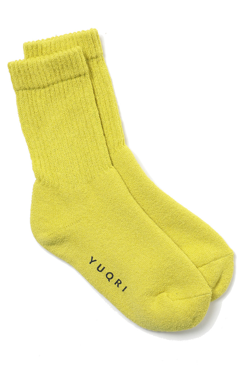 ユクリ/YUQRIのPuffy ソックス(イエロー/123500733)