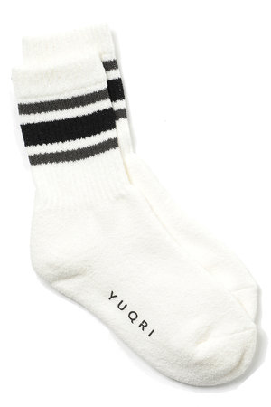 ユクリ/YUQRIのpuff line ソックス(140700/140701)