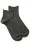silky ankle ソックス ユクリ/YUQRI ダークグレー