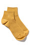 silky ankle ソックス ユクリ/YUQRI ゴールドイエロー