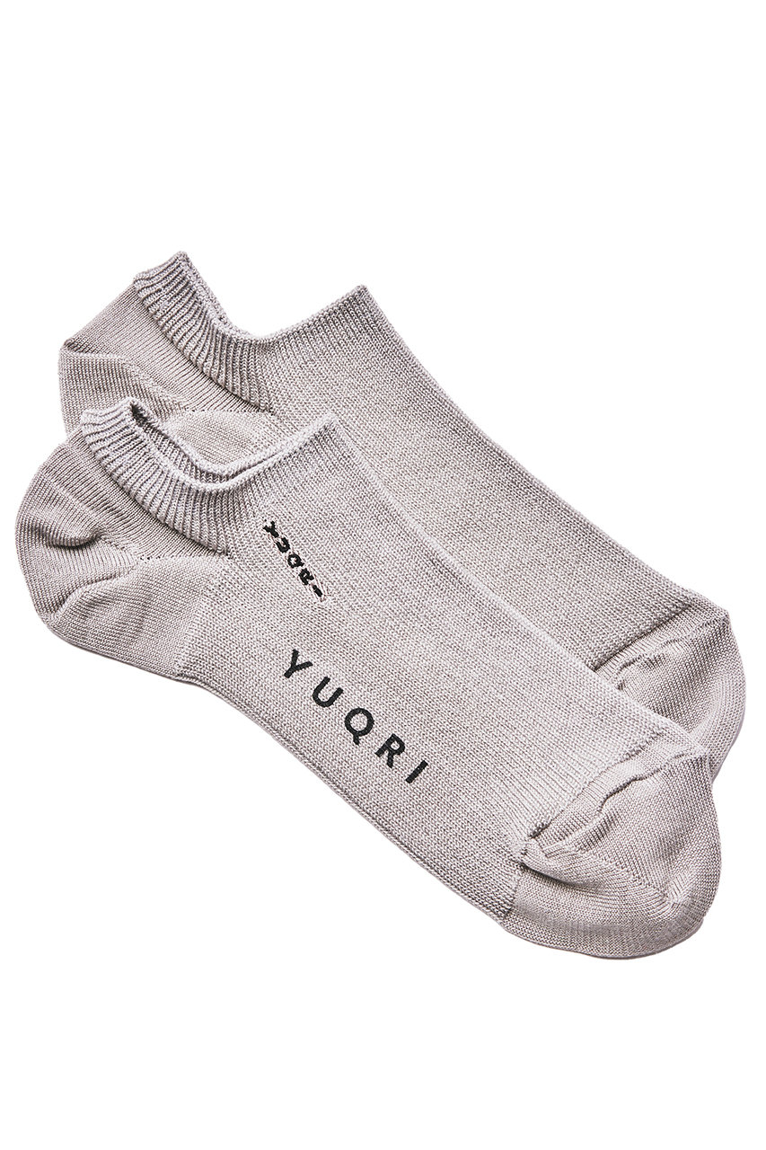 ユクリ/YUQRIのsilky cover ソックス(ライトグレー/123501209)