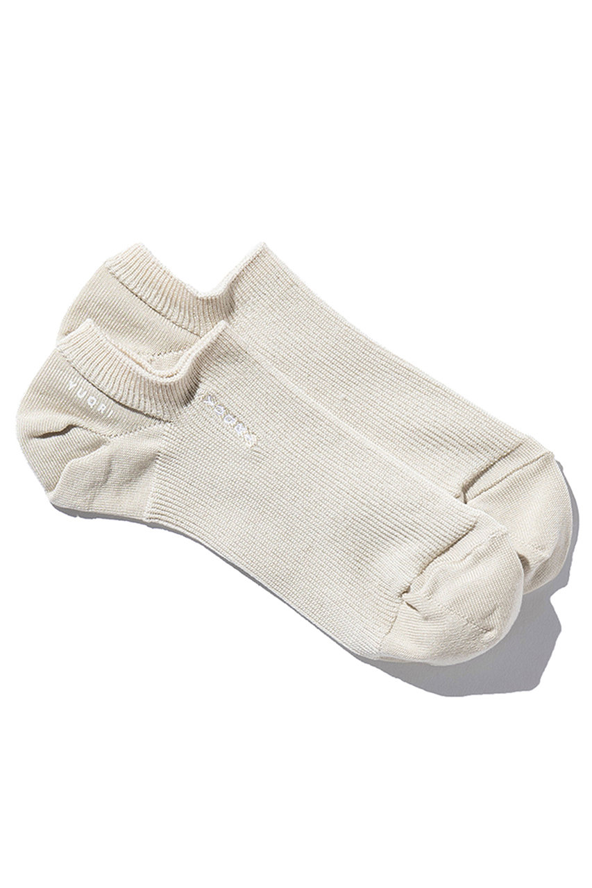 ユクリ/YUQRIのsilky cover ソックス(スリバーグレー/123501209)