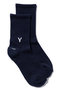 first step ソックス ユクリ/YUQRI ダークネイビー