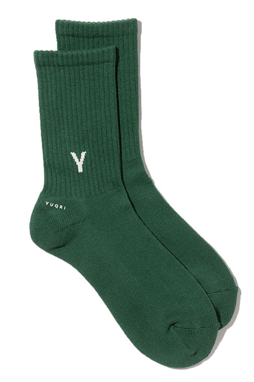 ユクリ/YUQRIのfirst step ソックス(グリーン/123501211)