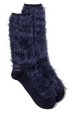 faux fur ソックス