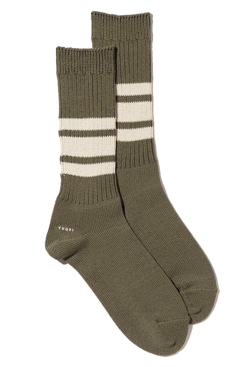 ユクリ/YUQRIのWalky ソックス(オリーブ/124500732)