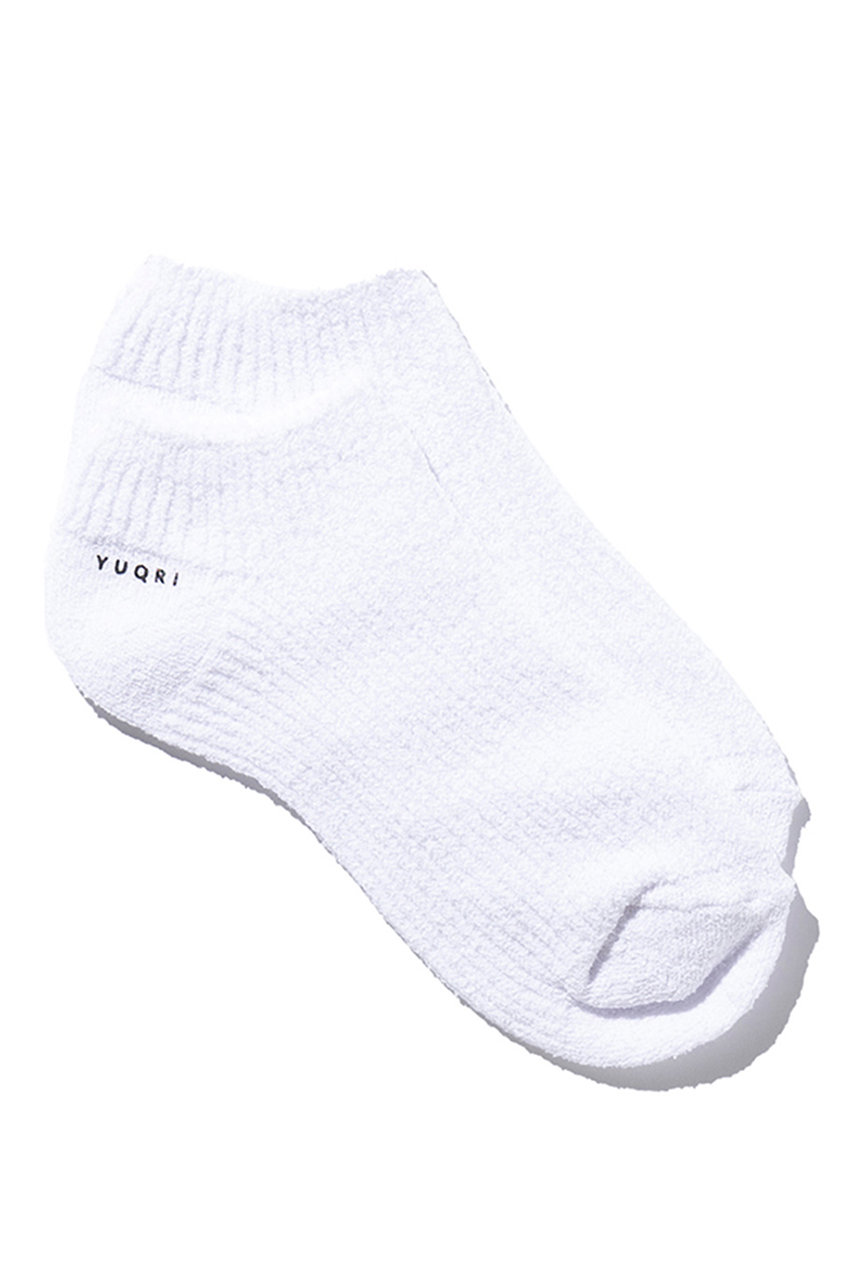 ユクリ/YUQRIのCrispy cover ソックス(ホワイト/124500729)
