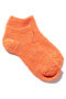 Crispy cover ソックス ユクリ/YUQRI オレンジ/ホワイト