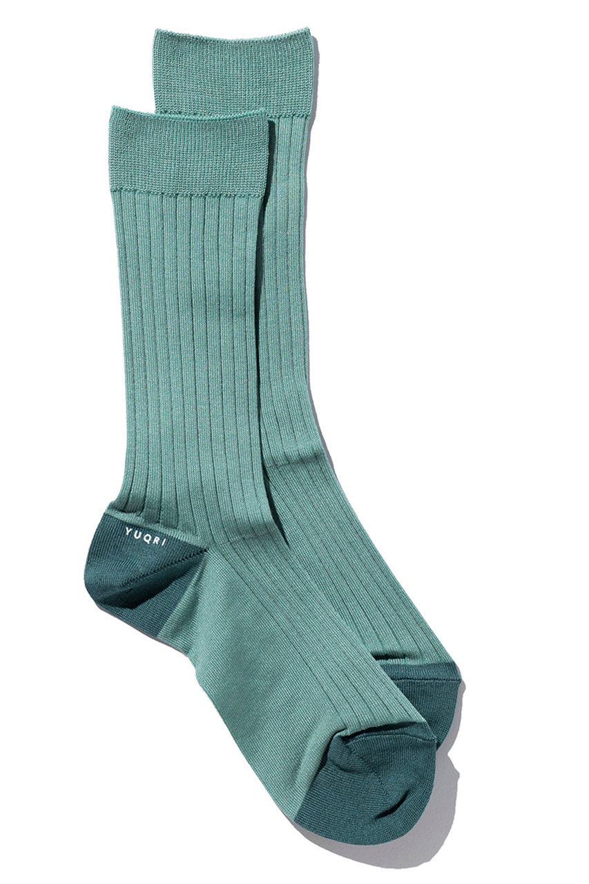 ユクリ/YUQRIのPolite ソックス(グリーン/224500896)