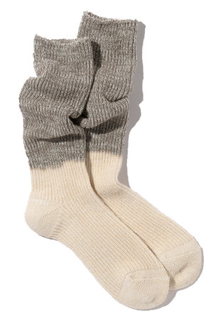 ユクリ/YUQRIのCrispy warm over dye ソックス(140700/140701)