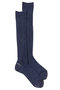 Schickest long ソックス ユクリ/YUQRI ネイビー