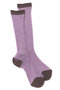 Brinkley ソックス ユクリ/YUQRI ラベンダー