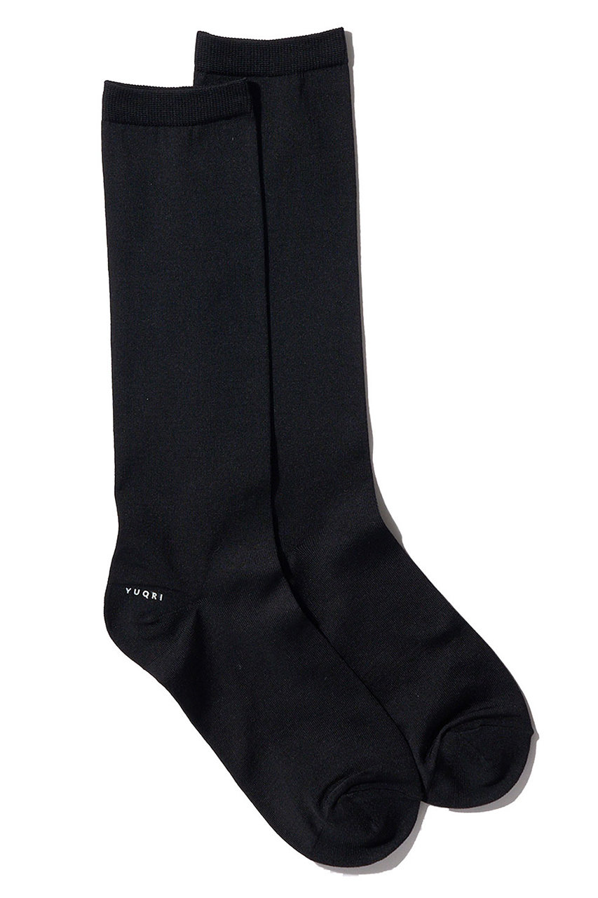 ユクリ/YUQRIのSheer Lisse ソックス(ブラック/224501433)