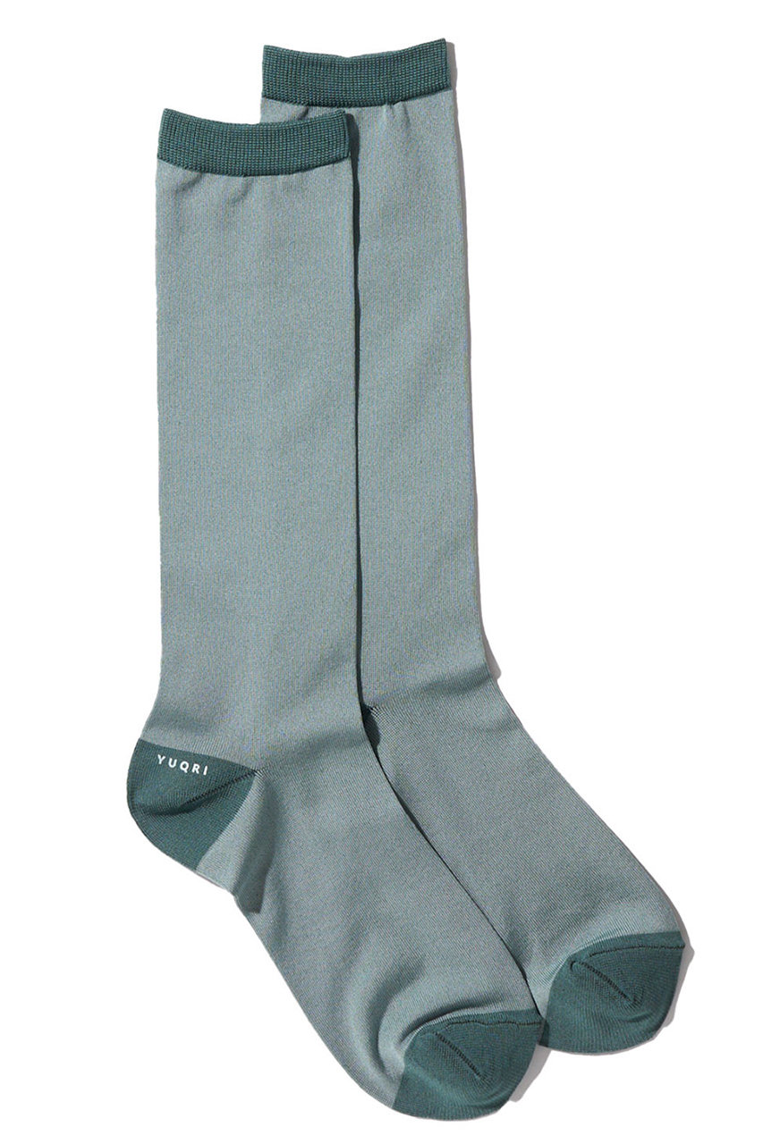 ユクリ/YUQRIのSheer Lisse ソックス(グリーン/224501433)