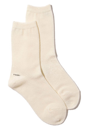 ユクリ/YUQRIのCozy velour ソックス(140700/140701)