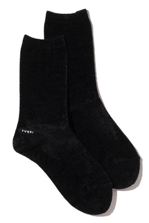 ユクリ/YUQRIのCozy velour ソックス(140700/140701)