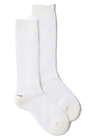 ユクリ/YUQRIのFluffy herring bone ソックス(140700/140701)