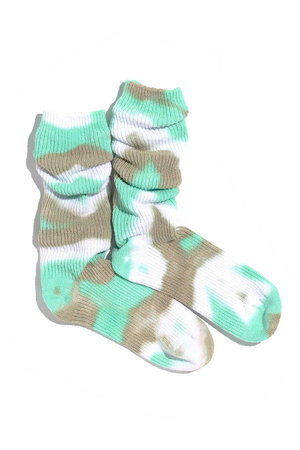ユクリ/YUQRIの【予約販売】Crispy tie-dye ソックス(140700/140701)