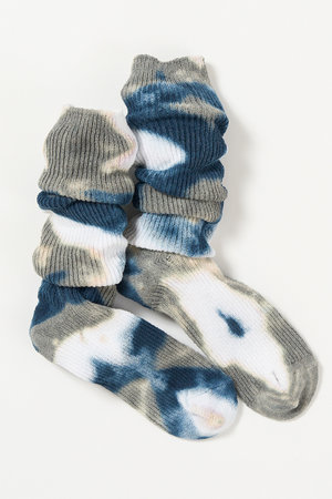 ユクリ/YUQRIのCrispy tie-dye ソックス(140700/140701)