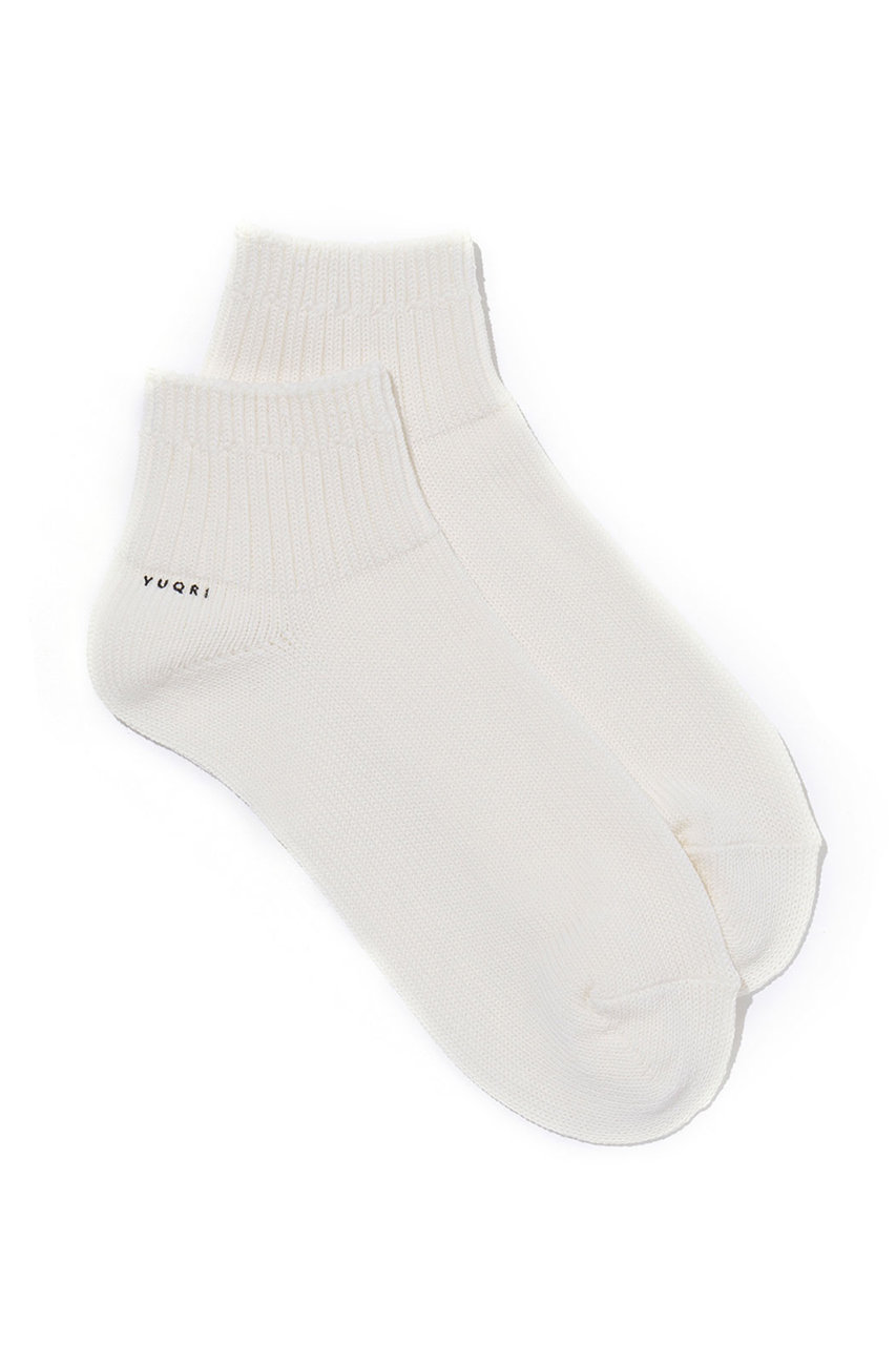 ユクリ/YUQRIの【予約販売】Walky short ソックス(ホワイト/226200001)