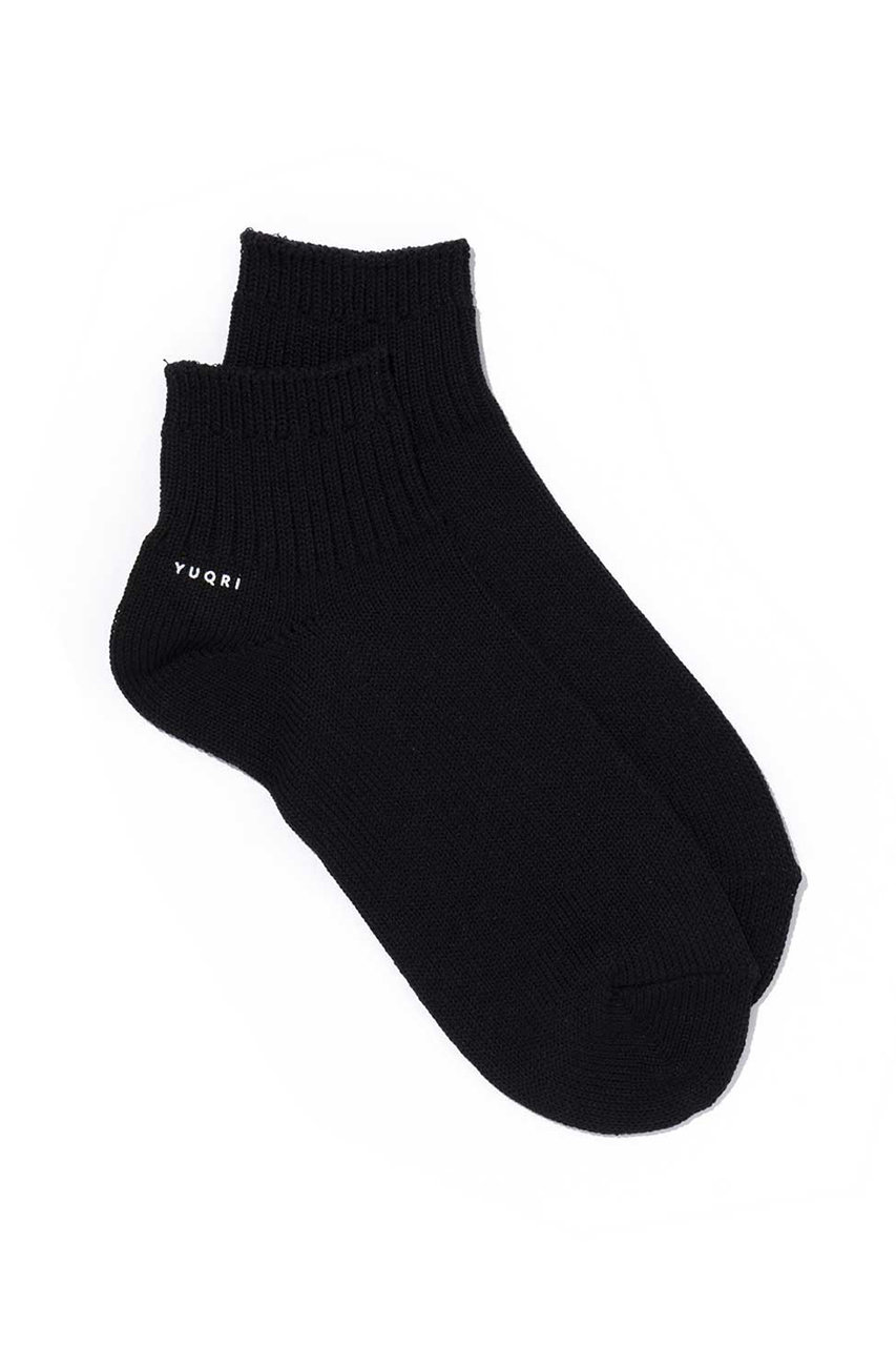 ユクリ/YUQRIのWalky short ソックス(ブラック/226200001)