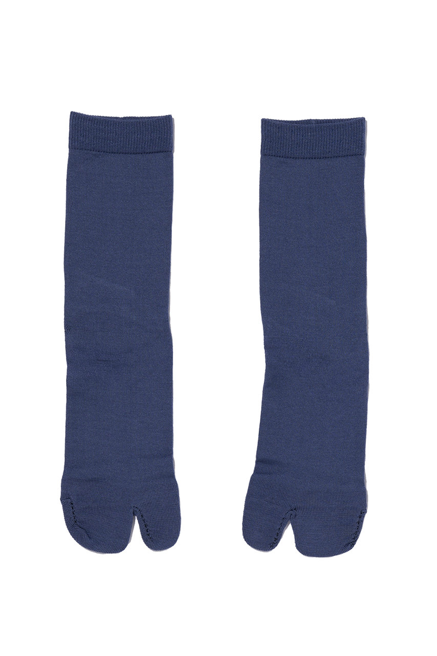 ユクリ/YUQRIのTABI ソックス(ダークブルー/226200002)