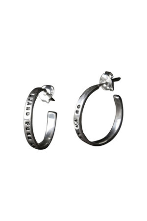 アッシュ・ペー・フランス/H.P.FRANCEの【Serge Thoraval】Quand fond…（雪解）ピアス(150100/150101)