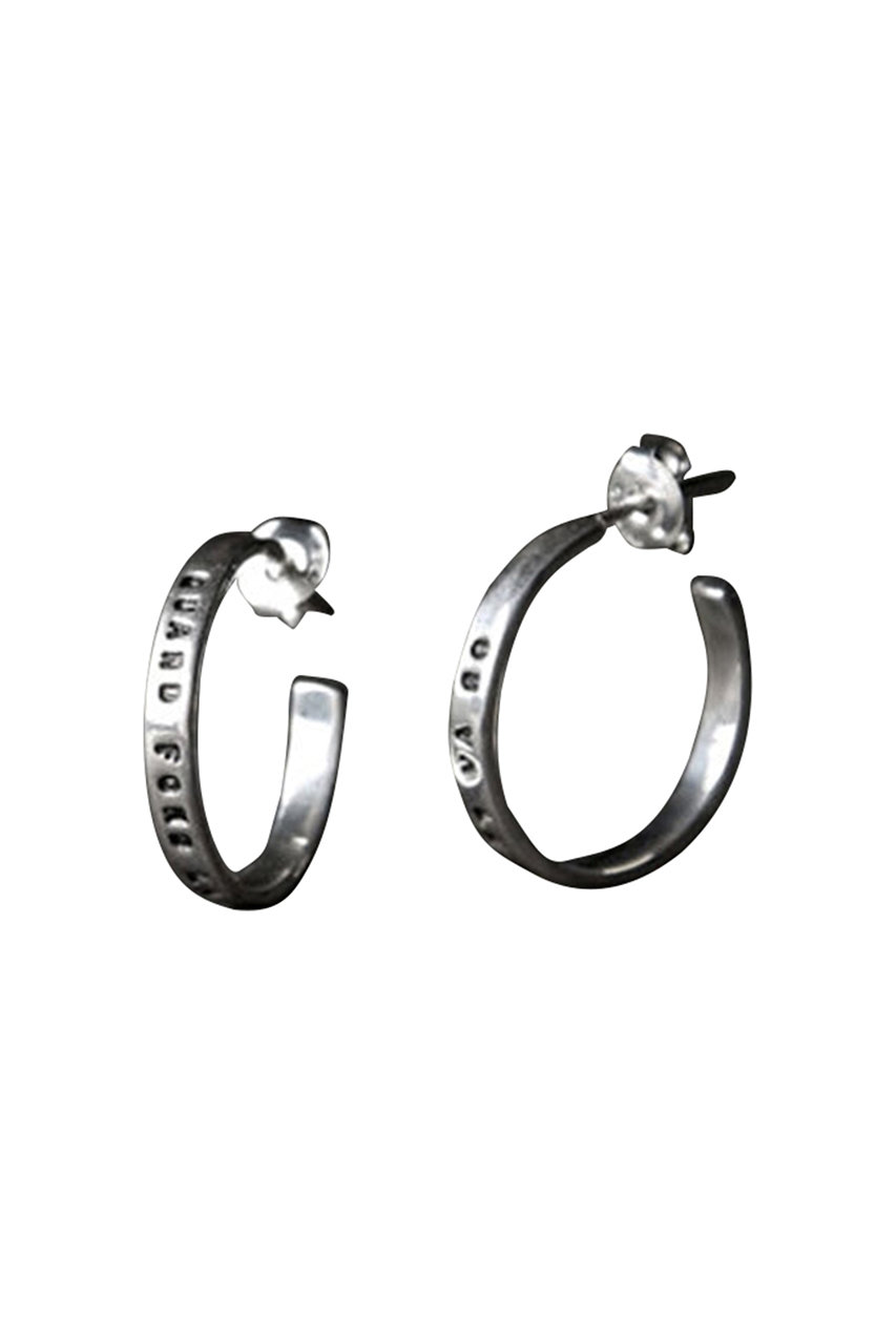 アッシュ・ペー・フランス/H.P.FRANCEの【Serge Thoraval】Quand fond…（雪解）ピアス(シルバー/0000014-8880033-0001)