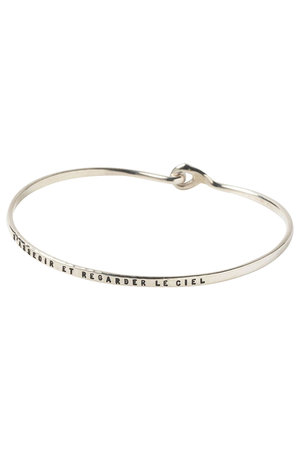 アッシュ・ペー・フランス/H.P.FRANCEの【Serge Thoraval】S’asseoir et…（座って空を）バングル(150300/150301)