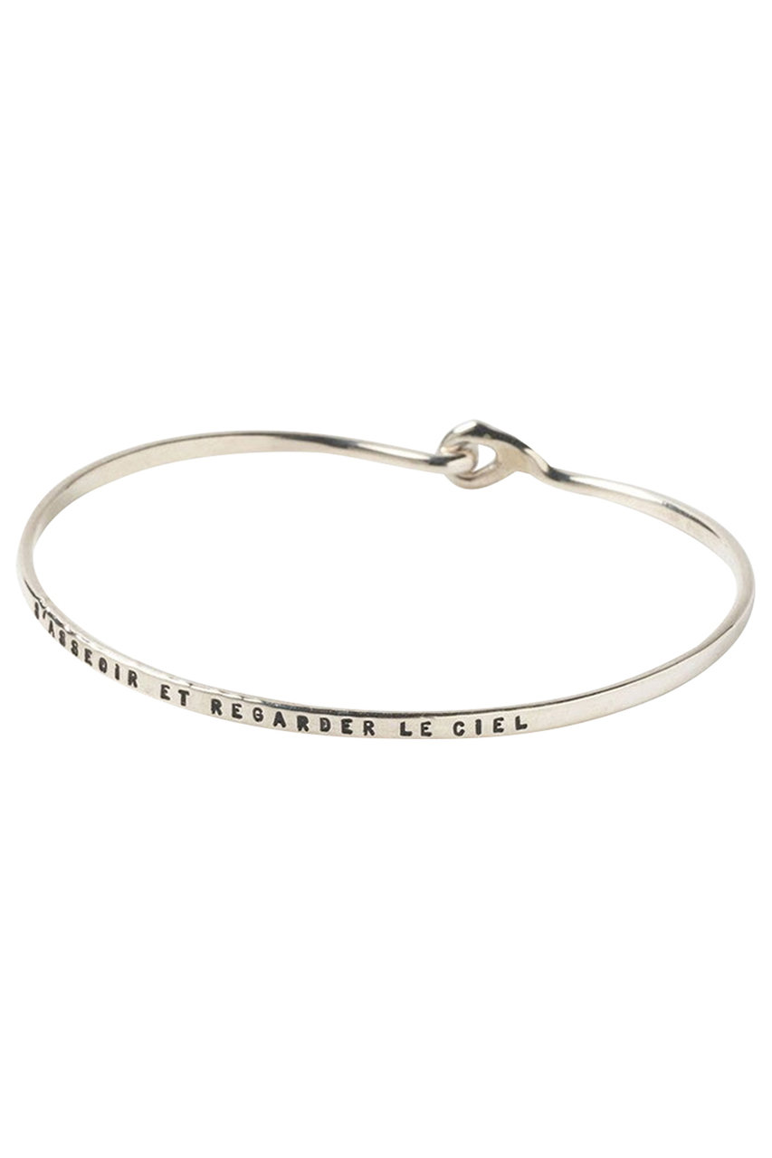 アッシュ・ペー・フランス/H.P.FRANCEの【Serge Thoraval】S’asseoir et…（座って空を）バングル(シルバー/0000014-8880362-0001)