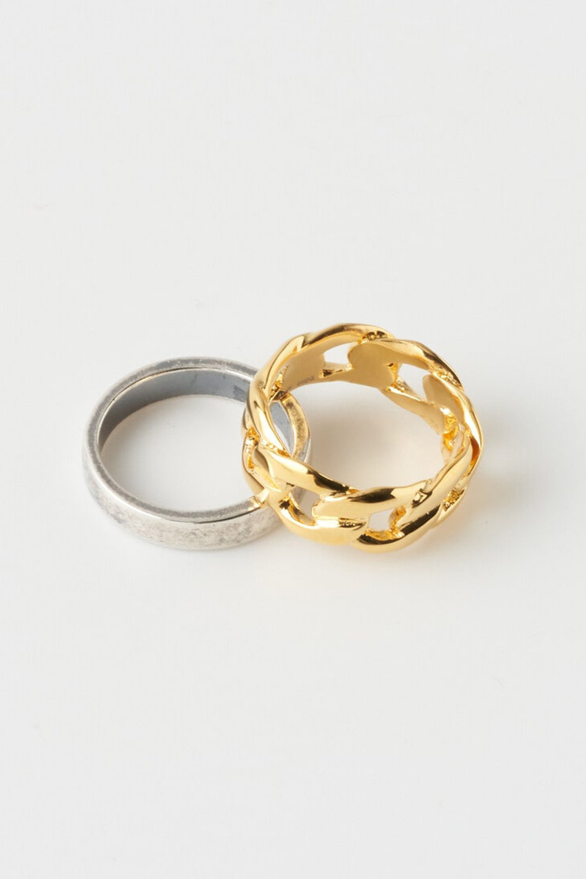 アッシュペーフランス シンプル ゴールドリング リング（リング）｜H.P.FRANCE公式サイト