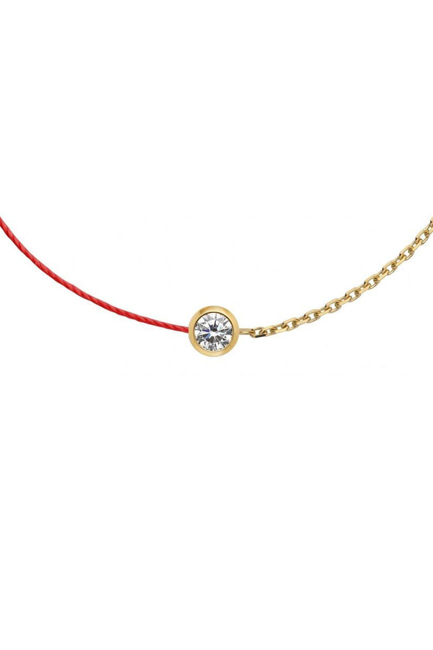 アッシュ・ペー・フランス/H.P.FRANCEの【Redline】PURE DOUBLE ブレスレット ROUGE(レッド/0000107-8880094-0028)