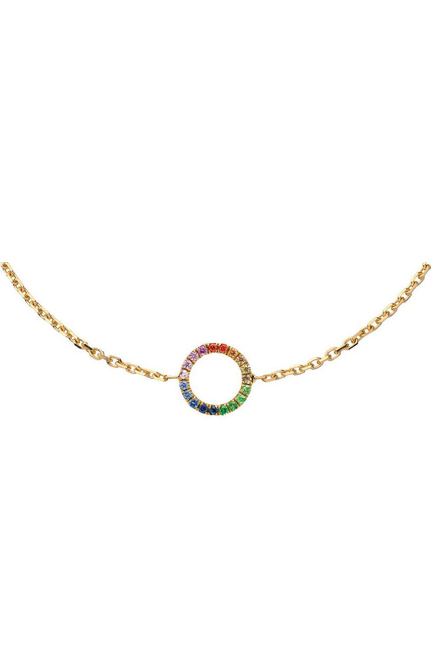 アッシュ・ペー・フランス/H.P.FRANCEの【Redline】MINI AURA RAINBOW ブレスレット(イエローゴールド/0000107-8882528-0102)