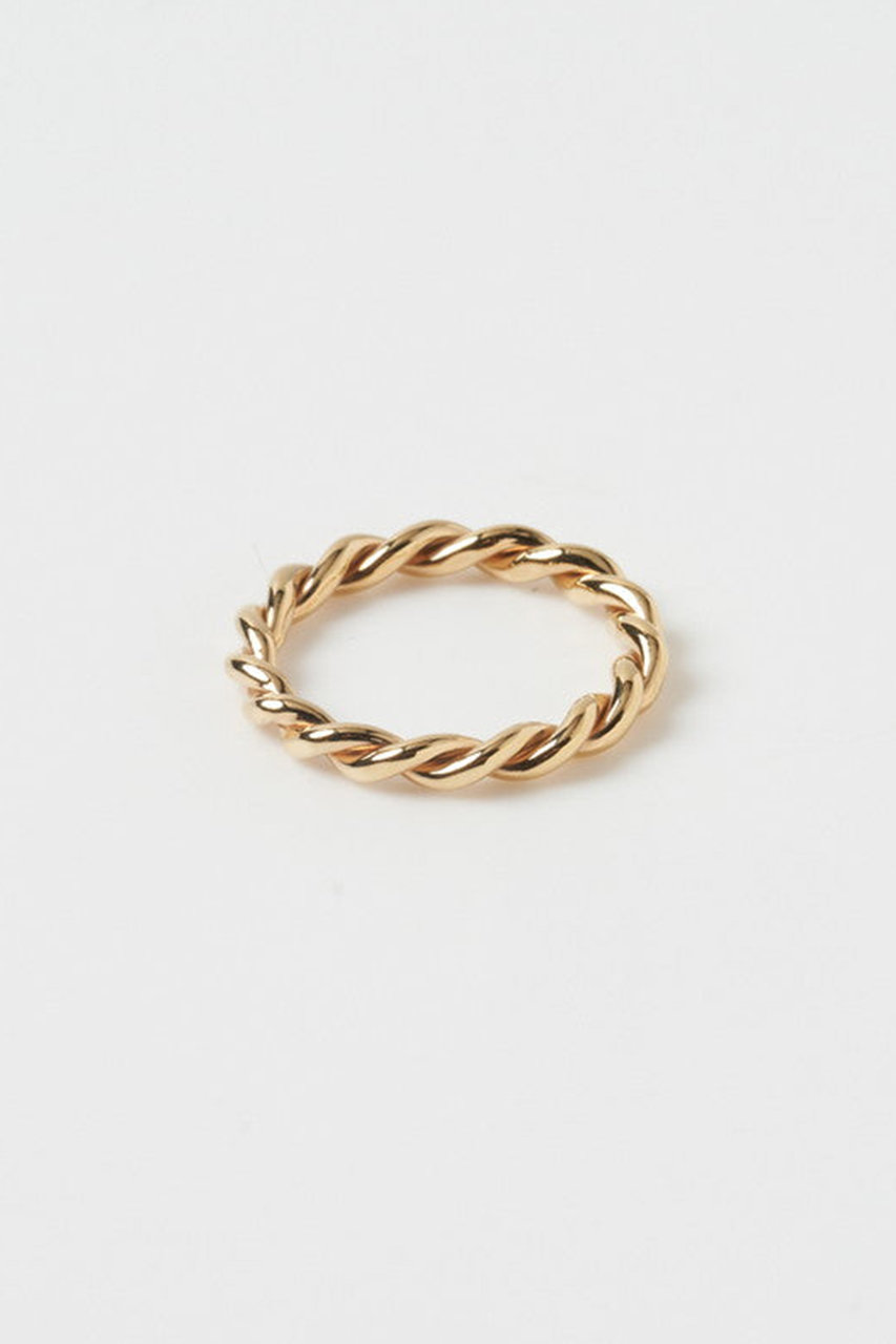 34万◆ドレット リング18Kエメラルド＃アーツ&サイエンスアッシュペーフランス H.P.FRANCE(アッシュ・ペー・フランス)｜【ALT】3.0 twisted vermeil