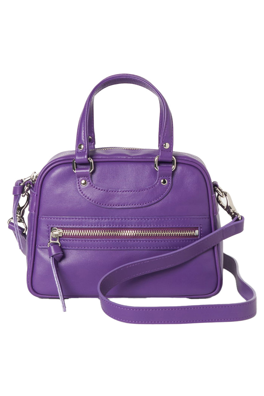 アッシュ・ペー・フランス/H.P.FRANCEの【Jacques Le Corre】LISBON MINIMINI 2way バッグ(パープル/4051503-2520029-0008)