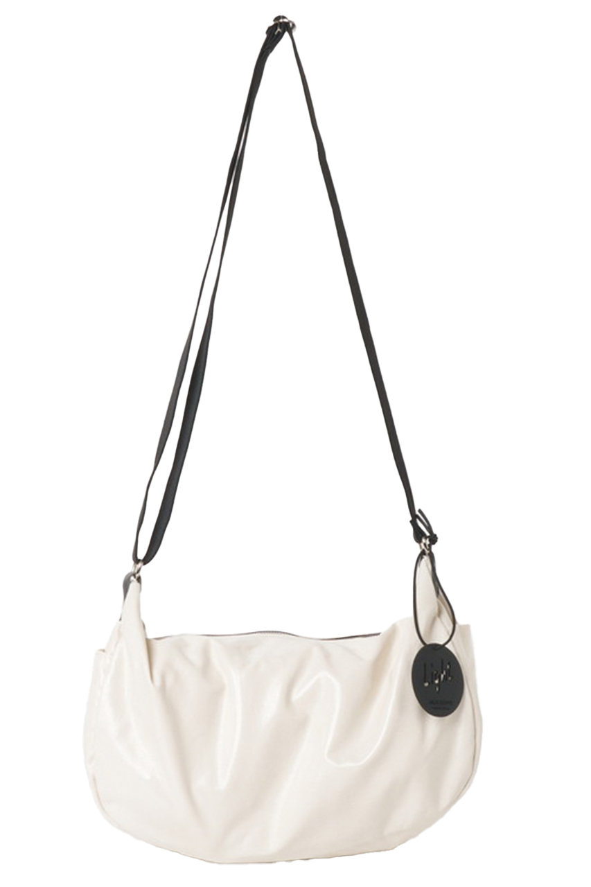 アッシュ・ペー・フランス/H.P.FRANCEの【Jack Gomme】LIGHT VEGAN AQUA LIRIS ショルダーバッグ(アイボリー/1006201-2520040-9000)