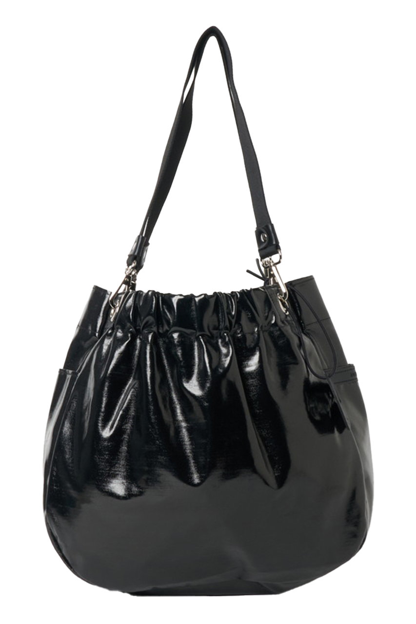 アッシュ・ペー・フランス/H.P.FRANCEの【Jack Gomme】LIGHT VEGAN AQUA CARA ショルダーバッグ(ブラック/1006201-2520042-9000)