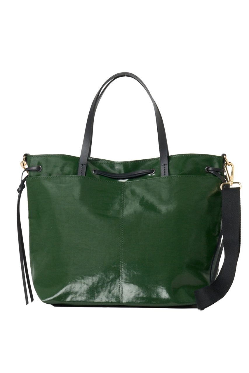 アッシュ・ペー・フランス/H.P.FRANCEの【Jack Gomme】ATELIER LIN EMY ショルダーバッグ(グリーン/1006201-2520107-9000)