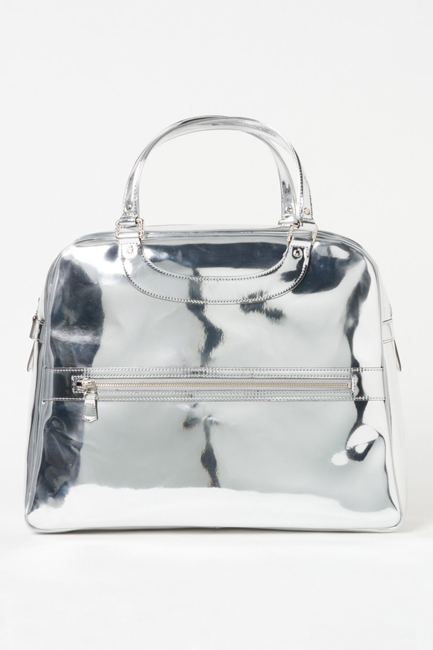 アッシュ・ペー・フランス/H.P.FRANCEの【Jacques Le Corre】LISBON MEDIUMバッグ(シルバー/4051503-2610004-0001)