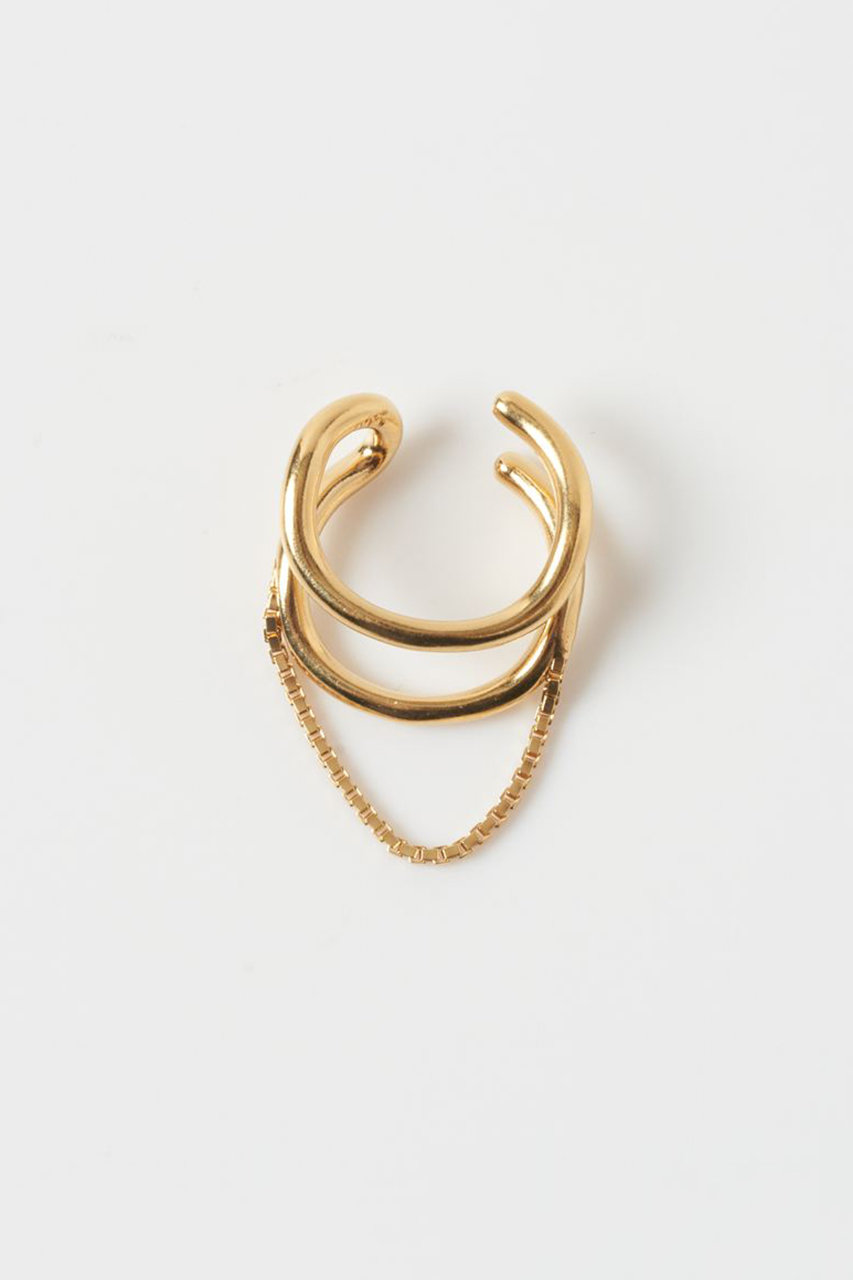アッシュ・ペー・フランス/H.P.FRANCEの【Maggoosh】CEREMONIA イヤーカフ（片耳用）(ゴールド/1017401-2520140-0002)