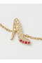 【Redline】GOSSIP RUBIS TOUT CHAINE ブレスレット アッシュ・ペー・フランス/H.P.FRANCE
