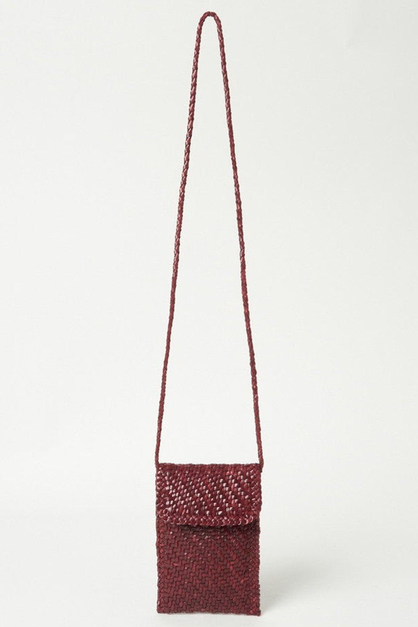 アッシュ・ペー・フランス/H.P.FRANCEの【DRAGON DIFFUSION】Phone cross body バッグ(ボルドー/0012369-2420005-0007)