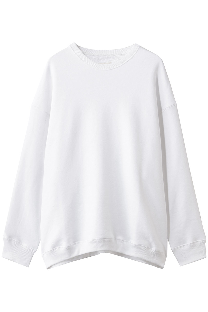 フジ/FUJIの【MEN】CREW NECK SWEAT(WHITE/E26-MT001-CO)