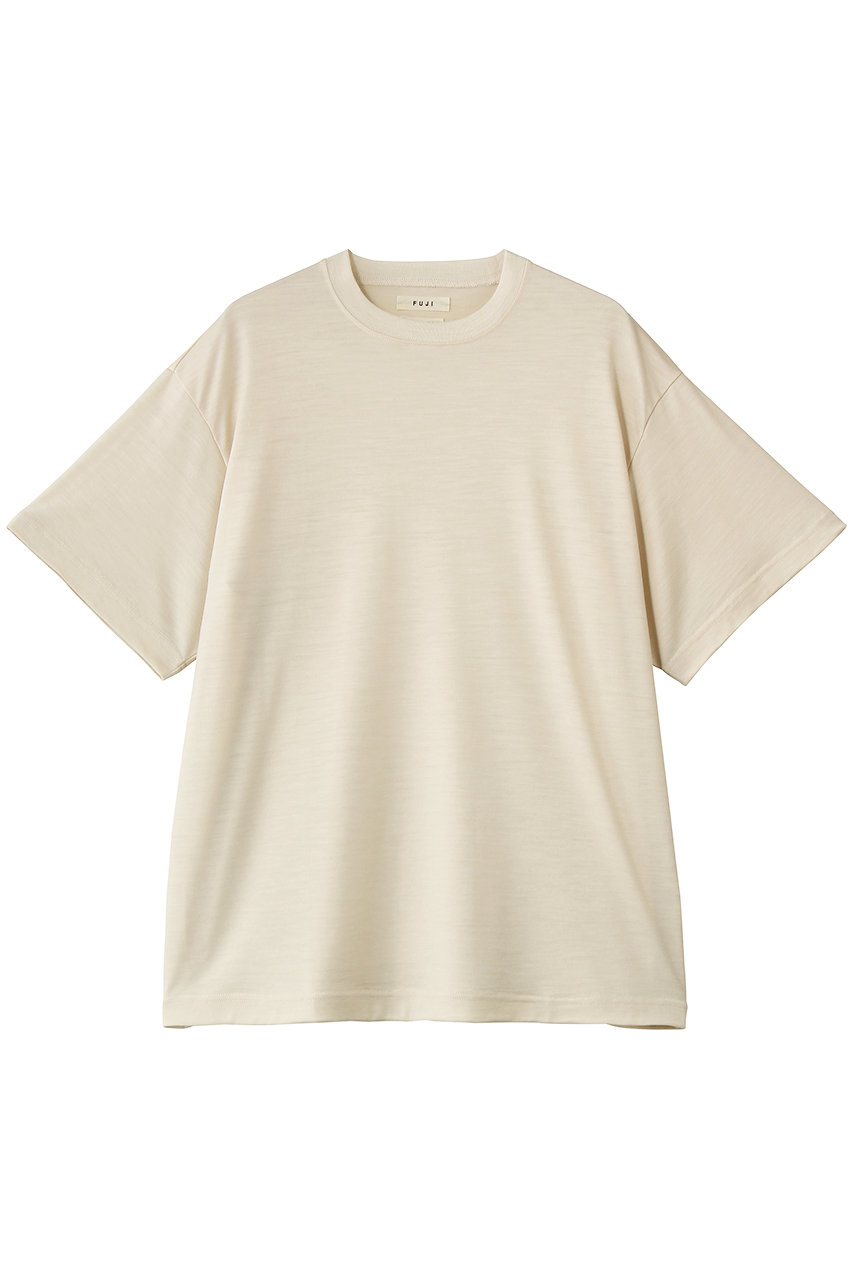 フジ/FUJIの【MEN】WOOL S/S T-SHIRT(IVORY/JO26-MT004-WO)