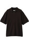 【MEN】SILK CASHMERE S/S SKIPPER POLO フジ/FUJI BROWN
