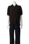 【MEN】SILK CASHMERE S/S SKIPPER POLO フジ/FUJI
