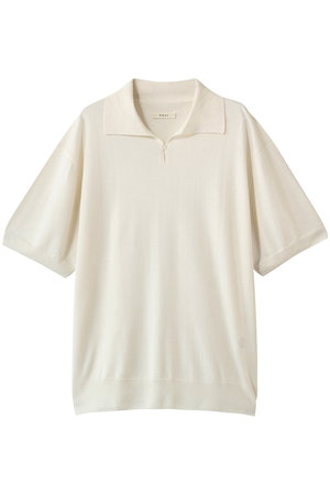 フジ/FUJIの【MEN】SILK CASHMERE S/S SKIPPER POLO(110100/110102)
