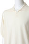 【MEN】SILK CASHMERE S/S SKIPPER POLO フジ/FUJI