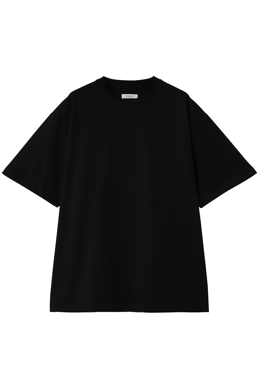 フジ/FUJIの【MEN】SUPIMA COTTON S/S T-SHIRT(BLACK/JO26-MT007-CO)