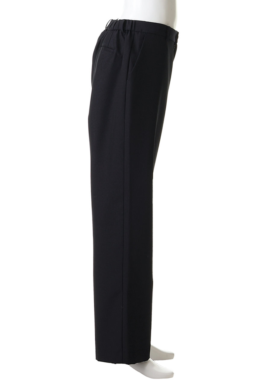 FUJI(フジ)｜【MEN】MOHAIR POPLIN STRAIGHT SLACKS/NAVY の通販